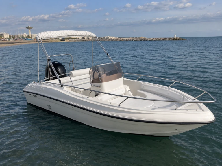 Noleggio Barca a motore a Carnon-Plage – Ranieri Millennium 18.20
