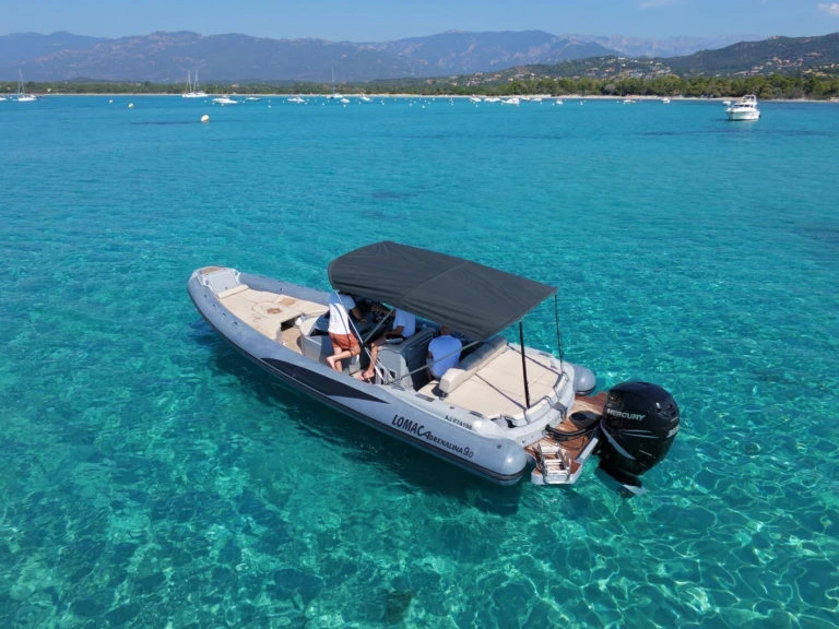 Noleggio Gommone Lomac con patente nautica