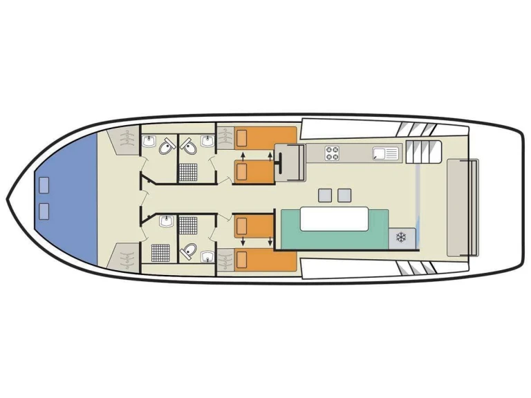 Noleggio Barca a motore Le Boat con patente nautica