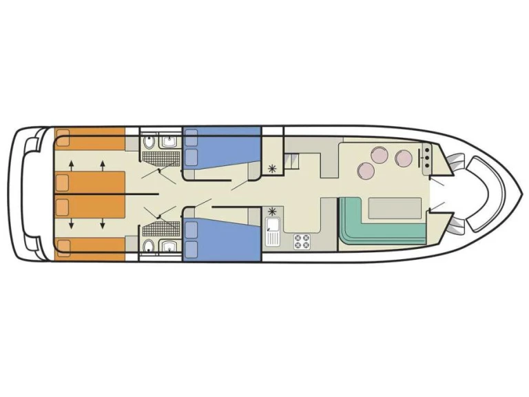 Le Boat Salsa A da affittare a  Homps
