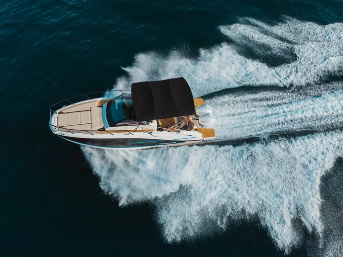 Noleggio Barca a motore Quicksilver con patente nautica