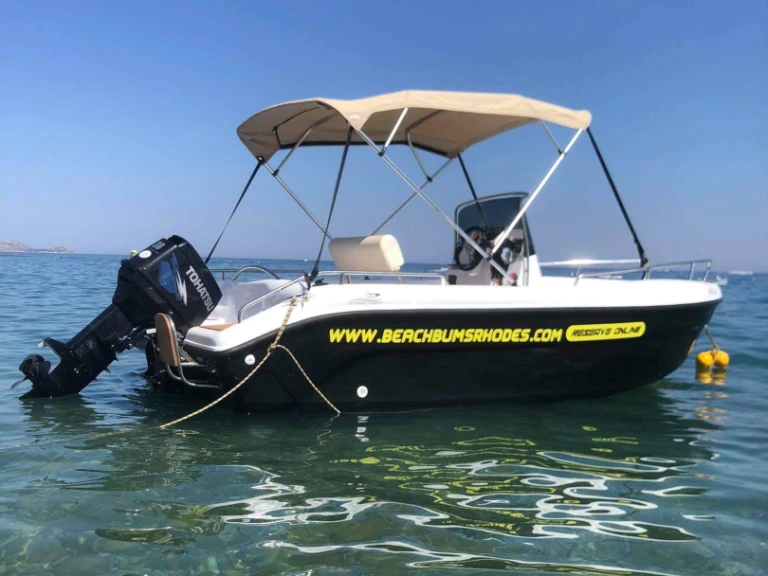 Noleggio barche Kiotari economico Blu Water 170