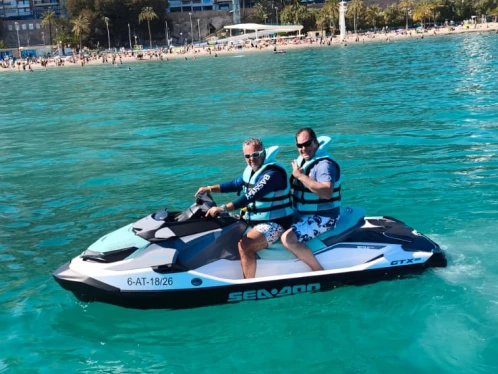 Moto d'acqua a noleggio a Alicante al miglior prezzo