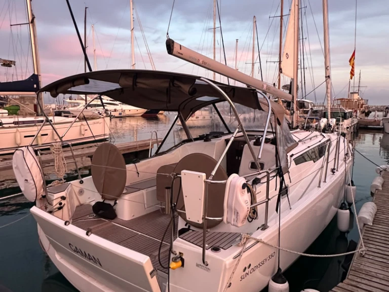 Noleggiare una Jeanneau Sun oddysey 350 a Marina deportiva de Menorca