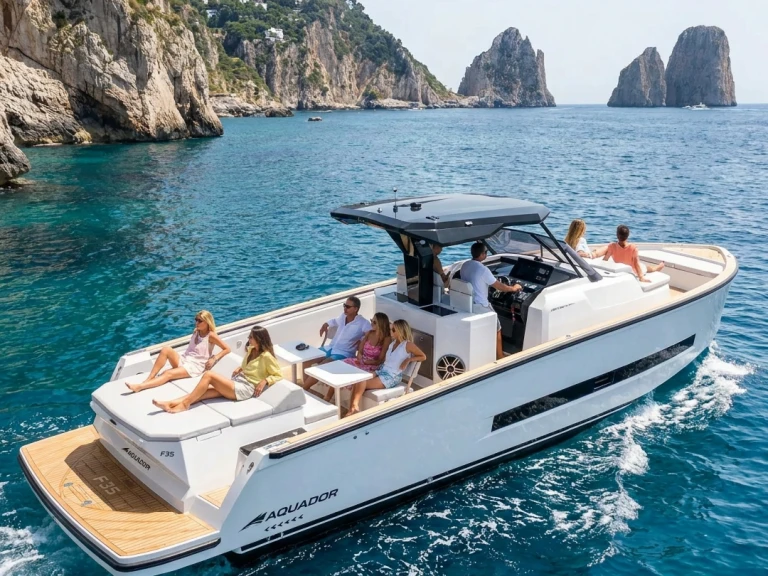 Noleggiare una Gozzo Libeccio 32WA a Sorrento