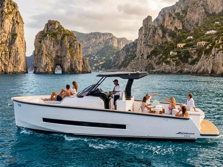 Noleggio barche Gozzo Libeccio 32WA a Sorrento su Samboat