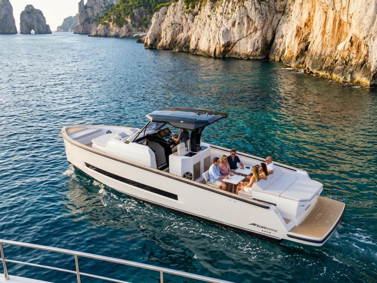 Noleggio Barca a motore con o senza skipper Gozzo a Sorrento