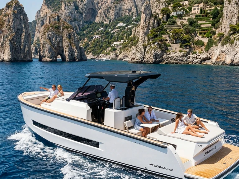Noleggio Barca a motore Gozzo con patente nautica