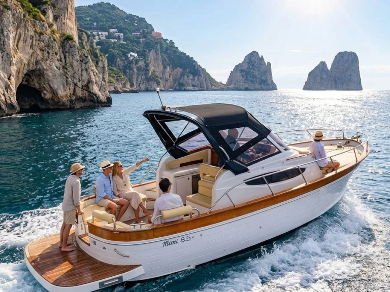 Noleggiare una Gozzo Libeccio 32WA a Sorrento