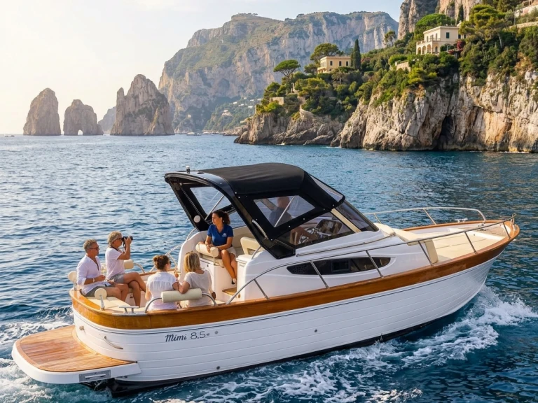 Noleggio Barca a motore Gozzo con patente nautica