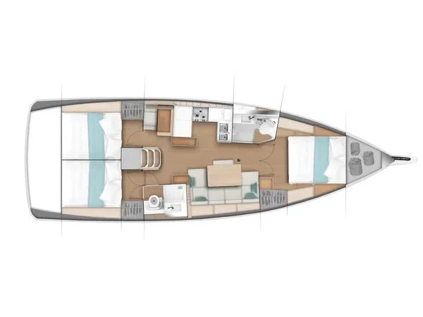 Noleggio Barca a vela a Punat – Jeanneau Sun Odyssey 440