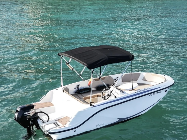 Noleggio Barca a motore Quicksilver con patente nautica