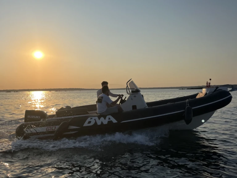 Noleggio Gommone Bwa con patente nautica