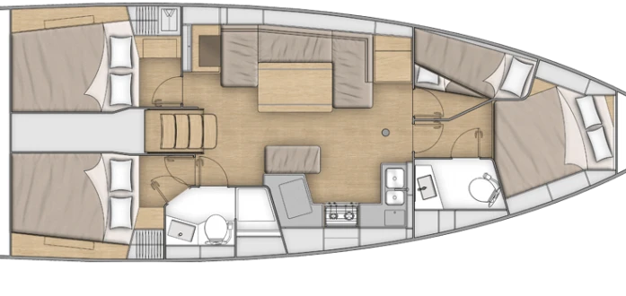 Noleggio barche Bénéteau Oceanis 40.1 a Le Marin su Samboat