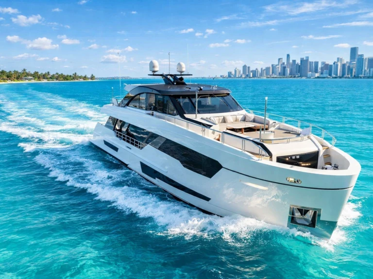 Noleggiare una Ocean alexander Make Big Happen a Miami