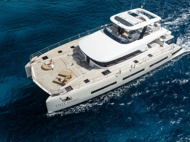 Noleggio Yacht di lusso a Scrub Island – Lagoon SIETE MARES