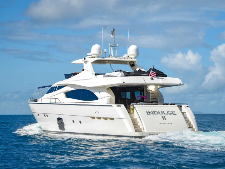 Noleggio Yacht di lusso a Saint Thomas Island – Ferretti INDULGE II