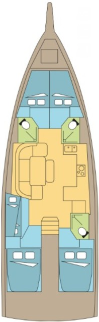 Noleggio Barca a vela a Parham Town – Jeanneau Sun Odyssey 455