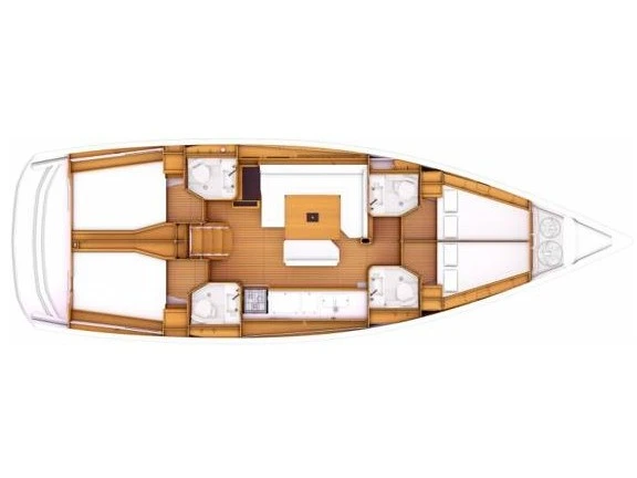Noleggio Barca a vela a Nikiána – Jeanneau Jeanneau 469