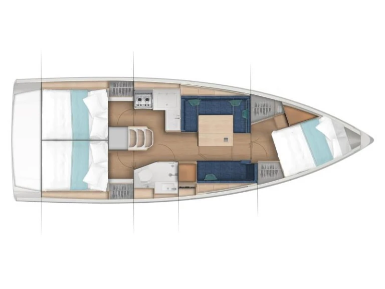 Noleggio Barca a vela a Las Galletas – Jeanneau Sun Odyssey 380