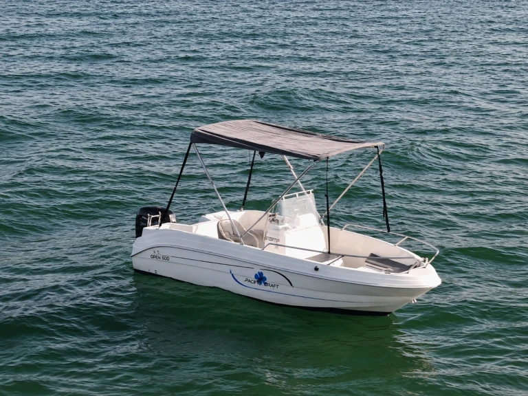 Noleggio barche Valras-Plage economico Pacific Craft 500 Open Trendy