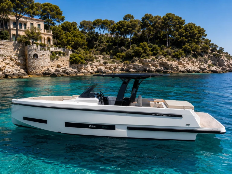 Noleggio Barca a motore a Monaco – De Antonio D32-OPEN