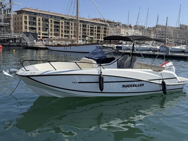 Noleggio a Marsiglia – Quicksilver Quicksilver 705 Cruiser su SamBoat
