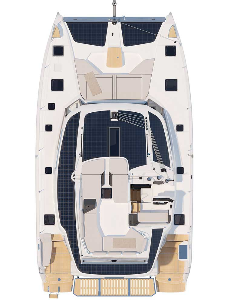 Noleggio barche Sebenico economico Fountaine Pajot FP 44 Quatuor - 4 + 2 cab.