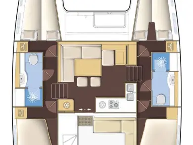 Lagoon Lagoon 400 S2 da affittare a  Sebenico