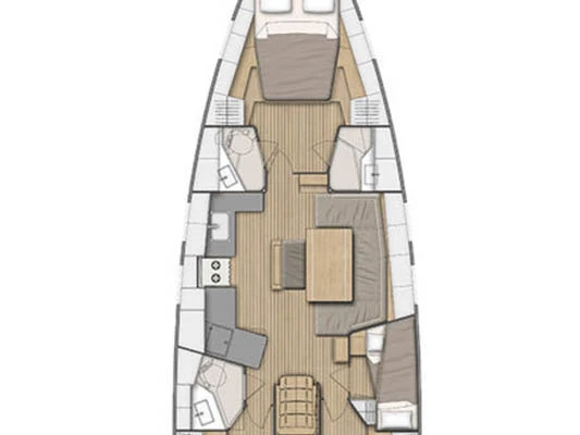 Bénéteau Oceanis 46.1 da affittare a  Álimos