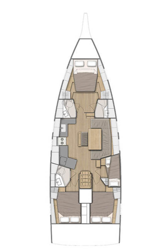 Bénéteau Oceanis 46.1 da affittare a  Álimos