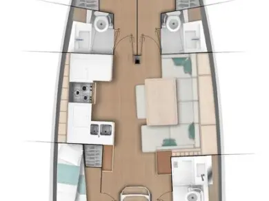 Noleggio barche Gouviá economico Sun Odyssey 490