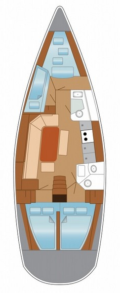 Noleggiare una Cobra Yachts Cobra 41 a Trogir