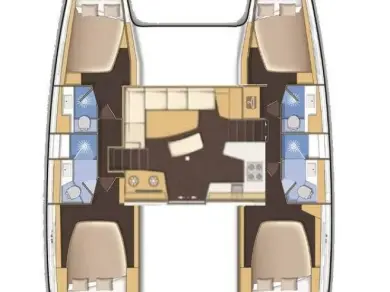 Noleggio a Trogir – Lagoon Lagoon 42 su SamBoat