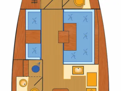 Jeanneau Sun Odyssey 419 da affittare a  Rogosnizza