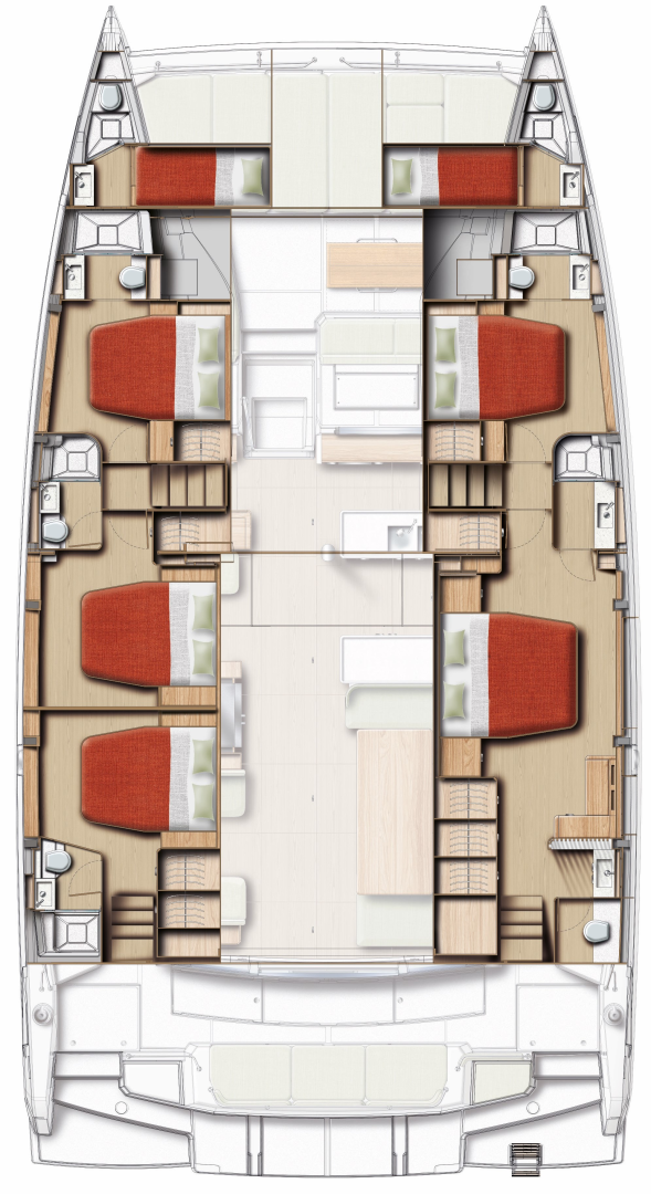 Noleggio Catamarano Bali con patente nautica