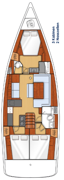 Noleggio barche Kaş economico Oceanis 48