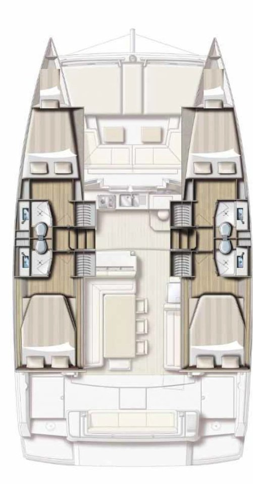 Noleggio Catamarano Bali con patente nautica