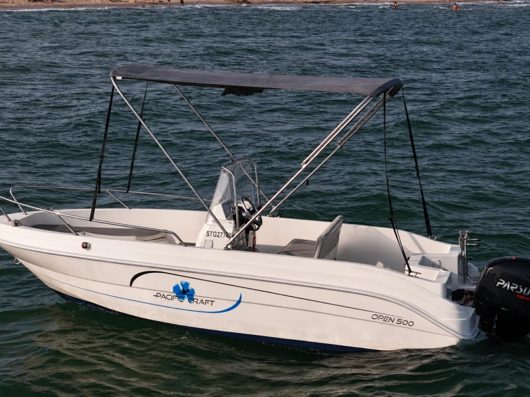 Noleggio Barca a motore a Valras-Plage – Pacific Craft Pacific Craft 500 Open Trendy