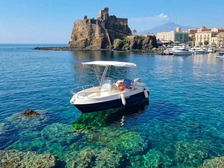 Noleggio Barca a motore con o senza skipper Marinello a Catania