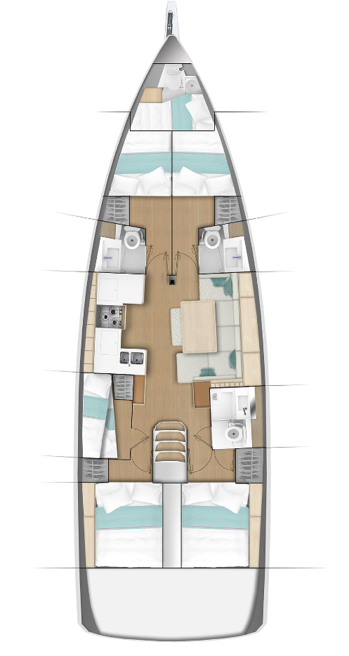 Noleggiare una Jeanneau Sun Odyssey 490 a Kos