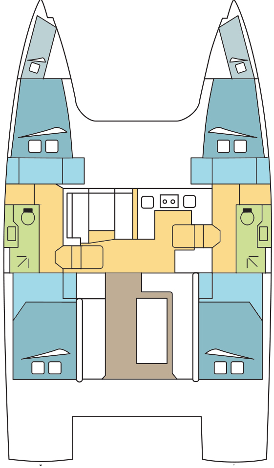Noleggio Catamarano con o senza skipper Nautitech a Bas du Fort