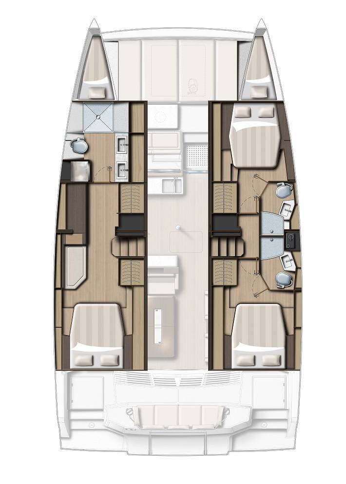 Noleggio barche Bali Bali 4.4 a Harbor Island su Samboat