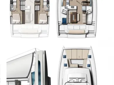 Noleggio Catamarano Bali con patente nautica