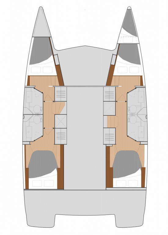 Noleggio barche Fountaine Pajot Isla 40 a Paros (Isola) su Samboat