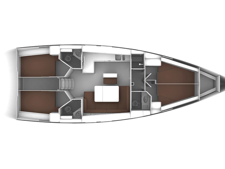 Noleggio Barca a vela Bavaria con patente nautica