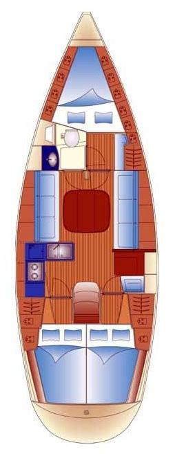 Noleggio Barca a vela Bavaria con patente nautica