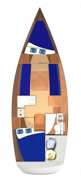 Dufour Dufour 325 Grand Large da affittare a  Portorose