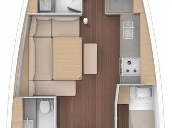 Dufour Dufour 430 da affittare a  Trogir