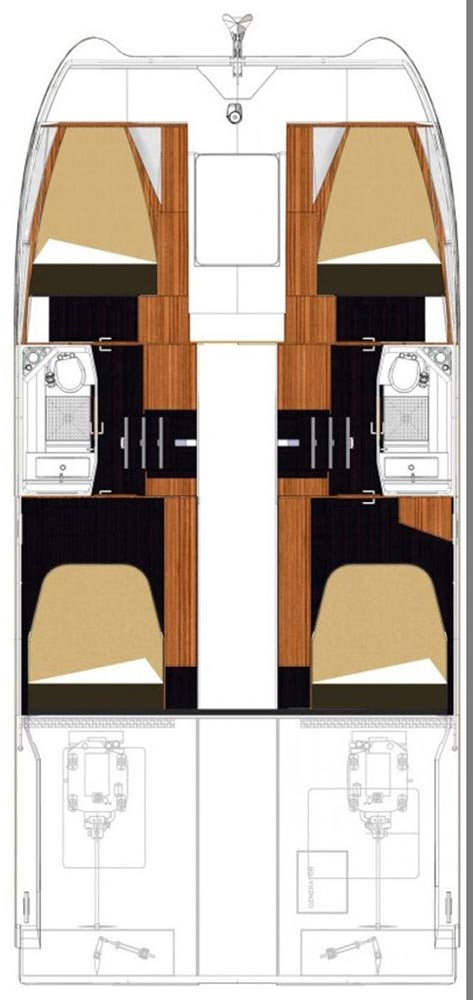 Fountaine Pajot Fountaine Pajot MY 37 da affittare a  Zaravecchia (Biograd)